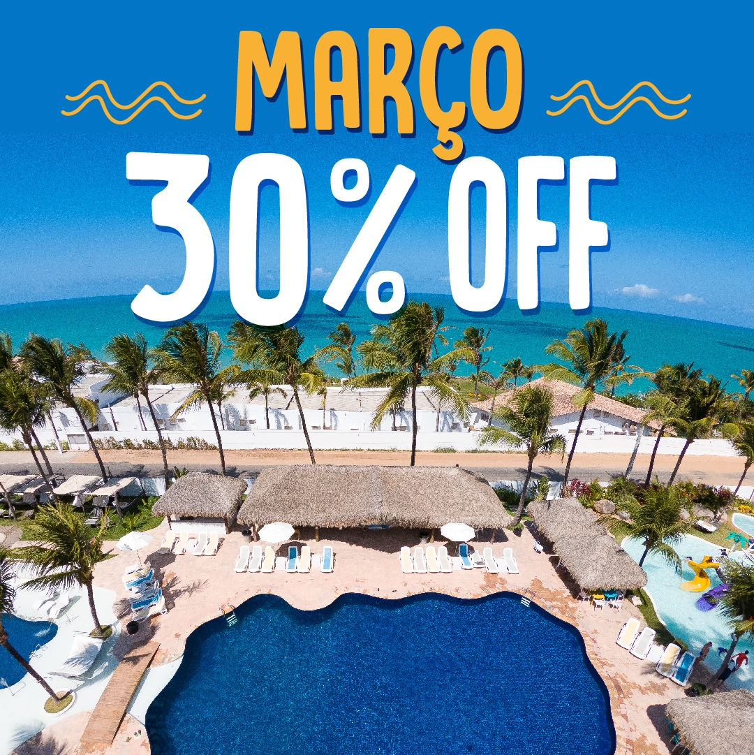 March with 30% Off